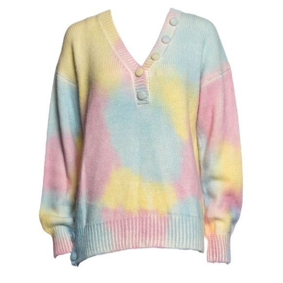 LoveShackFancy Naveen V Neck Pullover in Fairy Tale medium - Picture 7 of 14